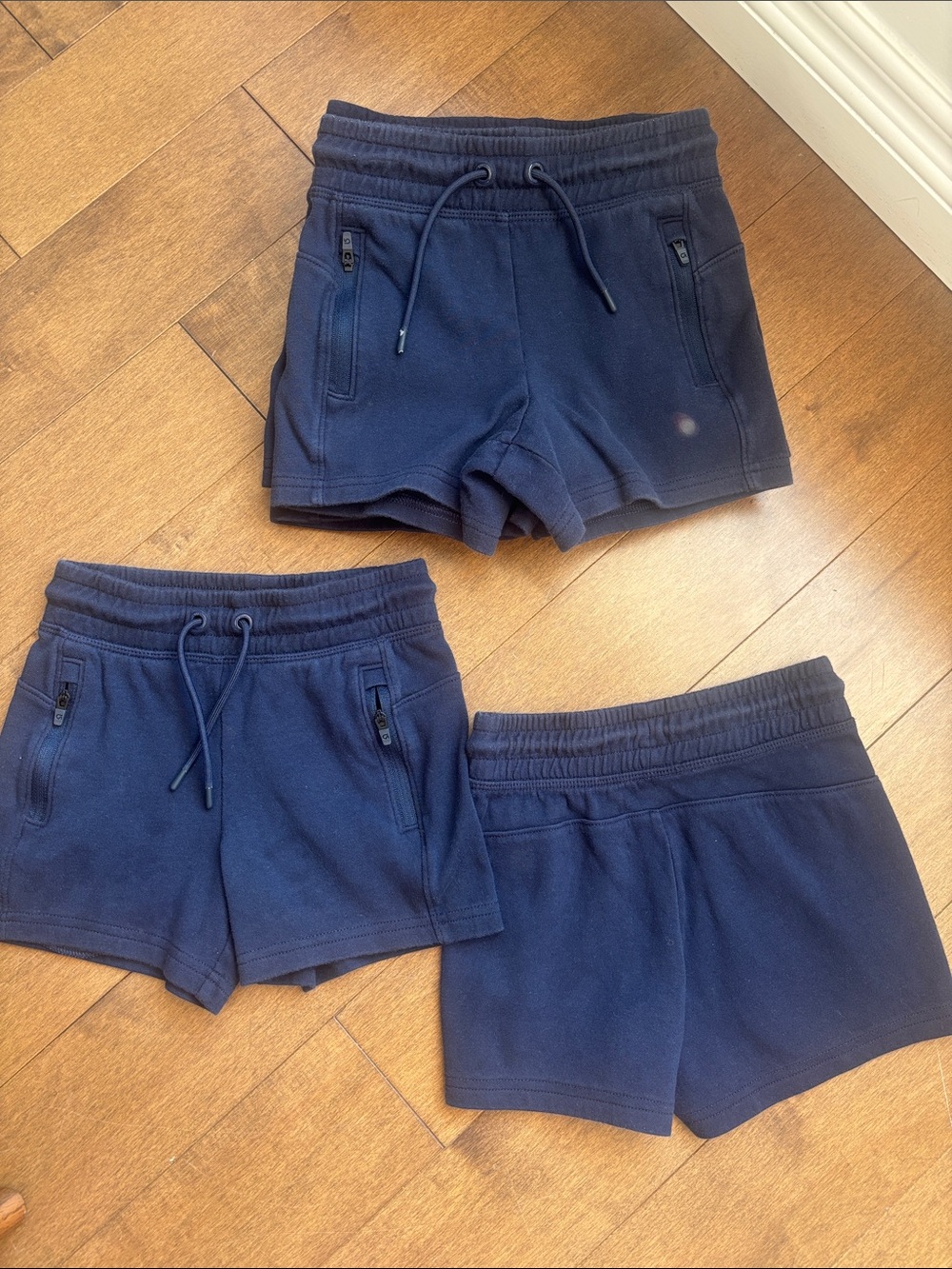 GAP Navy Blue Kids Casual Shorts Trio
